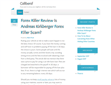 Tablet Screenshot of calibersf.com